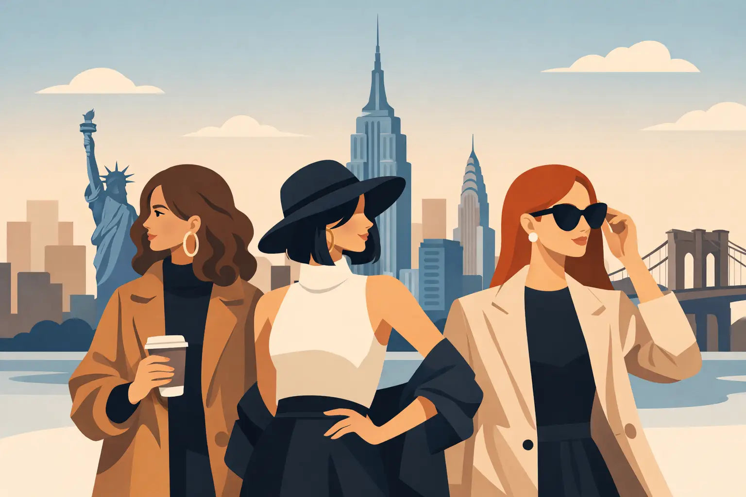 New York Damenmode für Looks mit Charakter