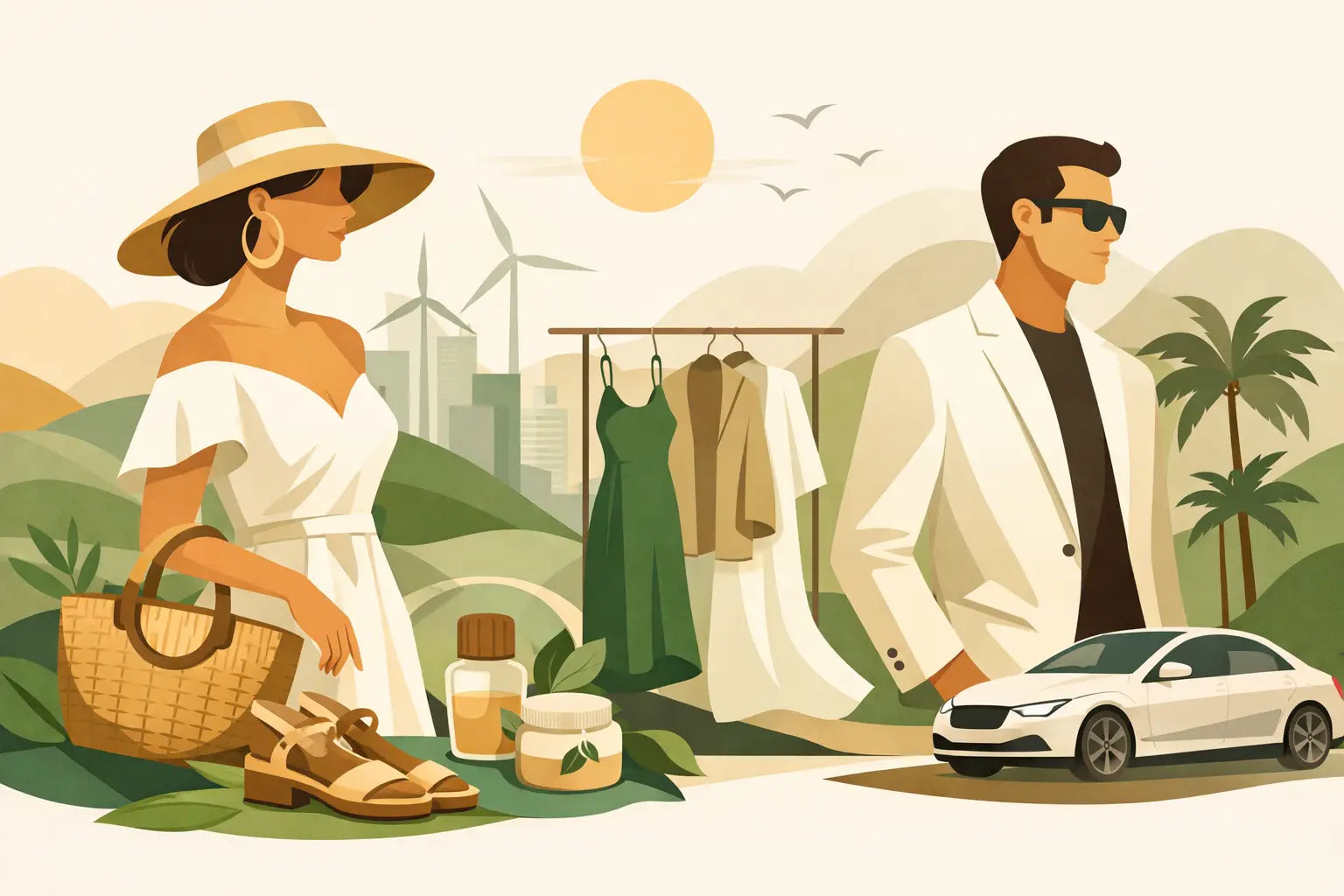 Eco Fashion Trends 2026 mit luxuriöser Haltung