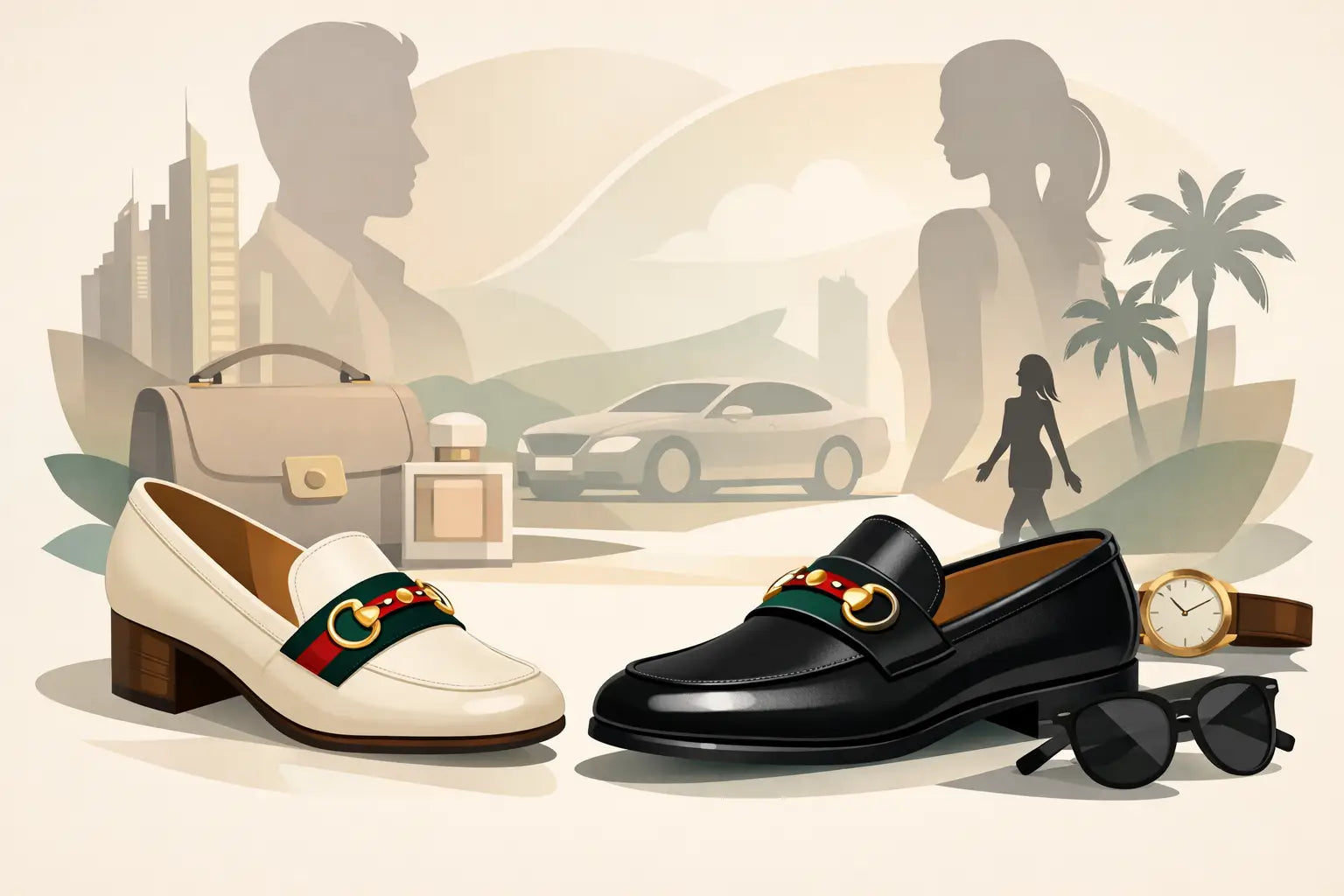 Gucci Schuhe mit Stil und starker Wirkung
