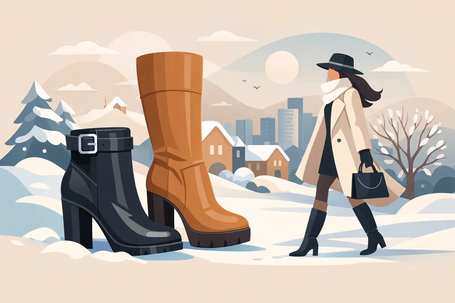 Designer Boots Damen für markante Winterlooks
