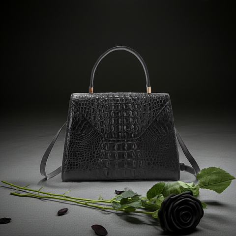 Henkeltaschen aus echtem Krokodilleder – Exklusives Design und höchste Qualität
