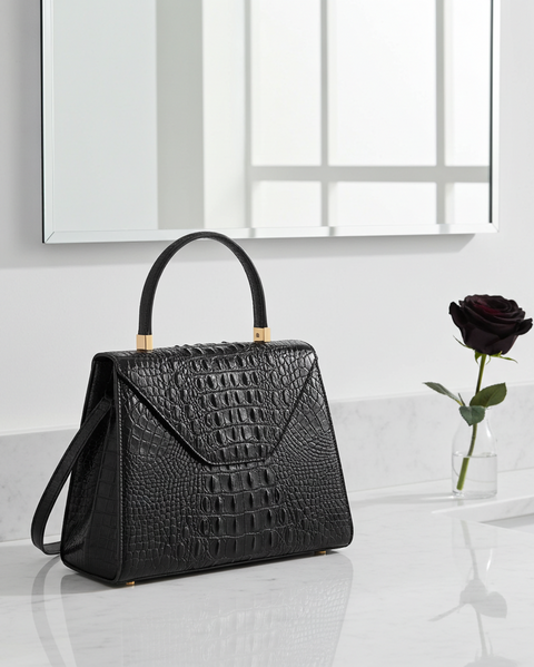 Henkeltaschen aus echtem Krokodilleder – Exklusives Design und höchste Qualität