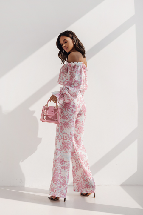Leinen-Set Bluse & Hose MIA – Vivida