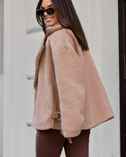 LA BALANCIA | FLUFFY Jacke | Beige