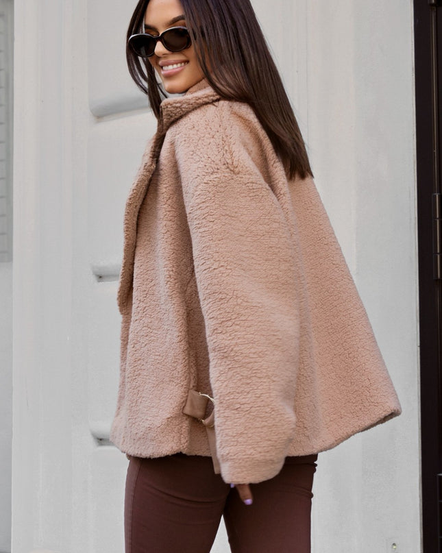 LA BALANCIA | FLUFFY Jacke | Beige