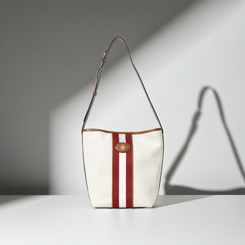BALLY SIGN Stripe Shoulder Bag