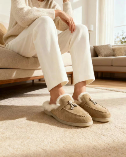 HOLLERT | Fiorana Damen Lammfell Mules