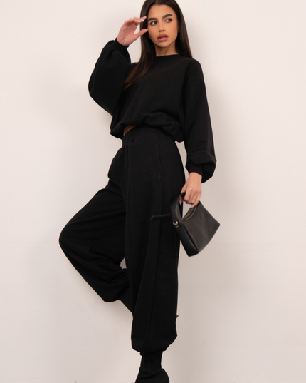 BRONX Damen Freizeit Set - Schwarz
