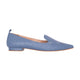 Black Leather Ballerinas Butia – Women’s Pointed-Toe Flat Shoes-5