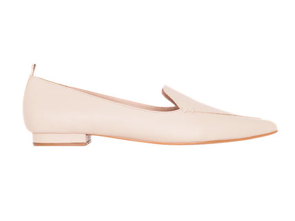 Black Leather Ballerinas Butia – Women’s Pointed-Toe Flat Shoes-3