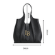 Mayfair Black Shoulder Plant Based Leather Bag  (Pre-Order For delivery July 22nd 2026)-4