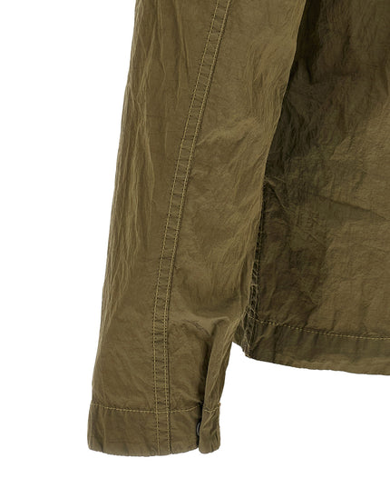 Stone Island | 120004 Nylon Metal Overshirt | Olivgrün | Herren