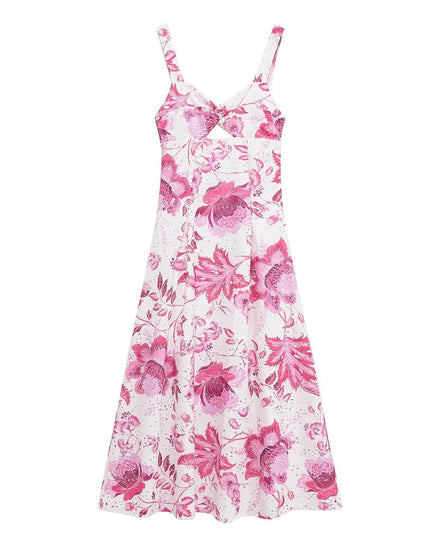 CALA BOIX Sommerkleid IBIZA – Pink Flowers
