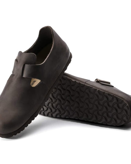 Birkenstock | London Schuhe aus geöltem Naturleder | Braun | Unisex