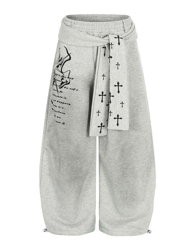 MaisonGrozavu – Elevated Obsidian Trousers | Black & Gray