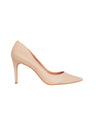 BERI — Damen Stiletto Pumps Beige Kalbsleder