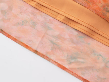 Damen Sommerkleid ES VEDRÀ RUNWAY Orange