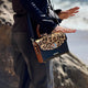 Handtasche mit Leopardenmuster und Klappe aus Leder – IULIUS