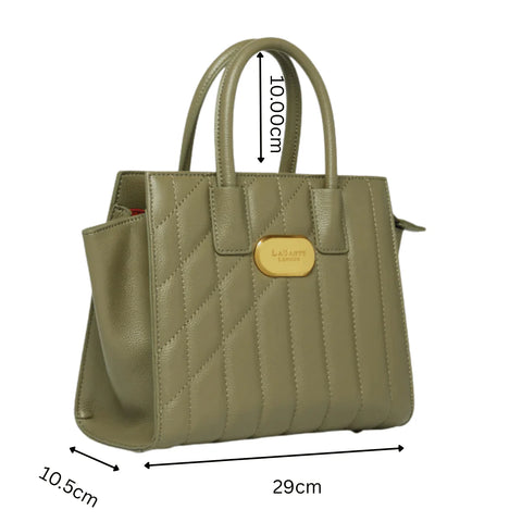 Mini Demi Tote Bag in Green
