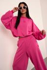 BRONX Damen Freizeit Set - Fuchsia