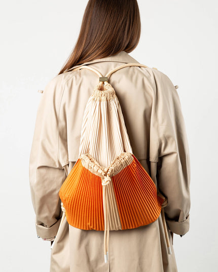 MULTITUDES MILANO | Satin Rucksack NANDA | Made in Italy