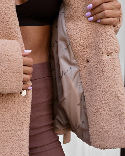 LA BALANCIA | FLUFFY Jacke | Beige