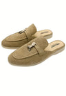 HOLLERT | Loafer aus Kalbsveloursleder mit Tassel-Detail | Beige | Herren