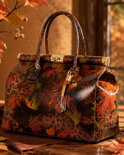 ZEEN | NORA Bosco d’Automne | Ledertasche | Made in Italy