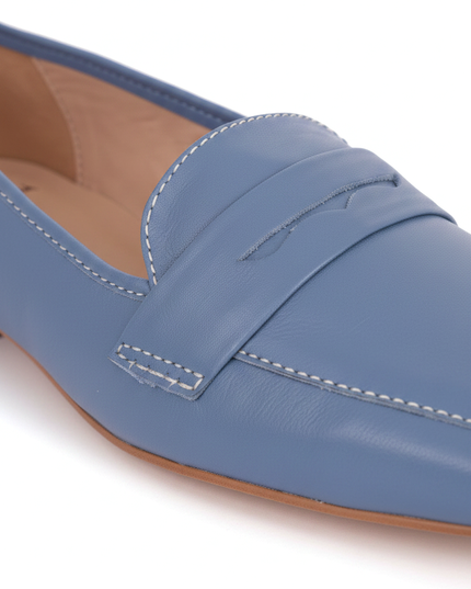 Mangará Atelier | Cipó Leder-Loafer | Blau