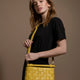 Bella Mustard Vegan Mini Crossbody Bag-1