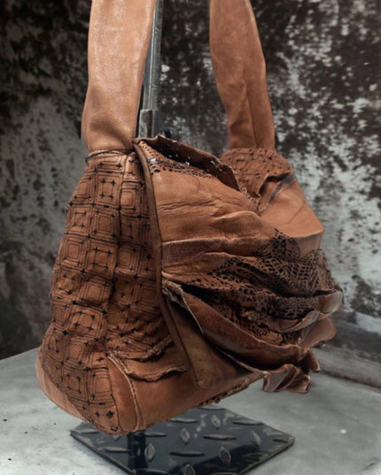 Mariasole gelaserte Ledertasche - ModeEcho