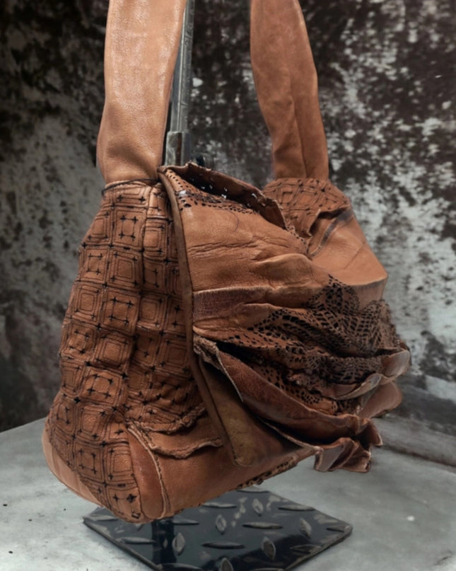 Mariasole gelaserte Ledertasche - ModeEcho