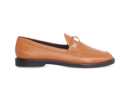 Caetê Calf Caramel Leather Loafers