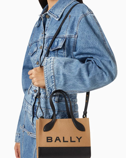 BALLY BAG WITH LOGO | Beige