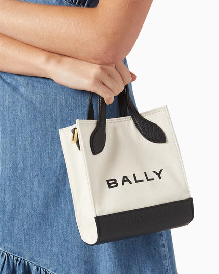 BALLY BAG WITH LOGO | Ivory