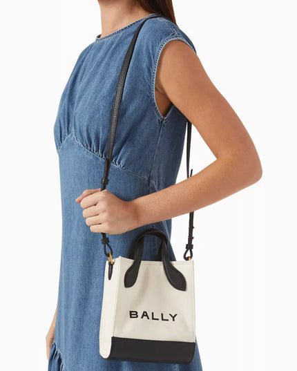 BALLY BAG WITH LOGO | Ivory