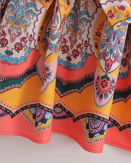 Damen Sommerkleid PLAYA D'EN BOSSA Multicolor – New Collection IBIZA