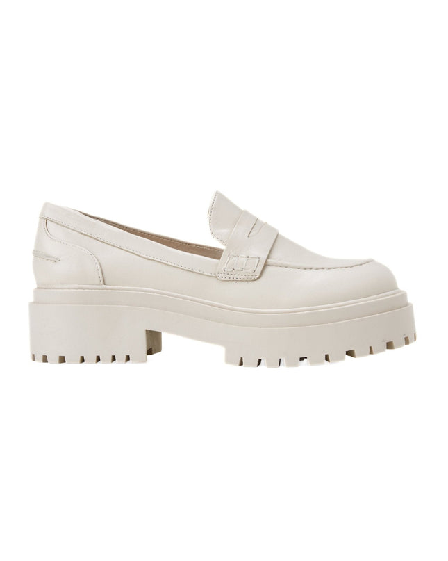 Mangará Carvalho Loafers – Off-White Leder