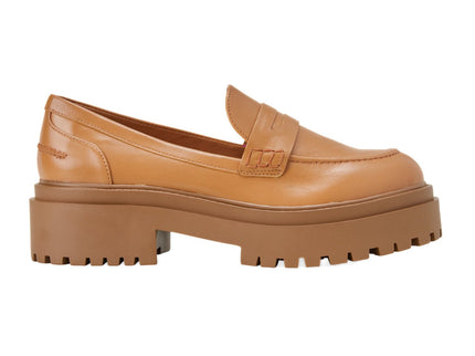 Carvalho Karamell Leder-Loafer
