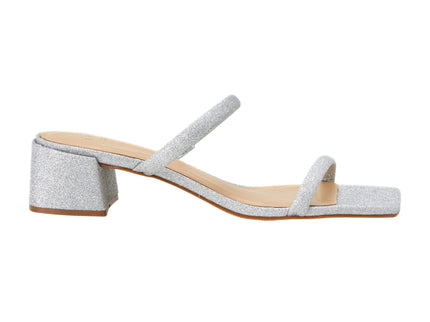 Maiate Textil-Mule Silber