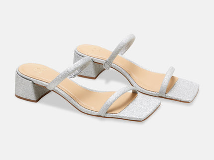 Maiate Textil-Mule Silber