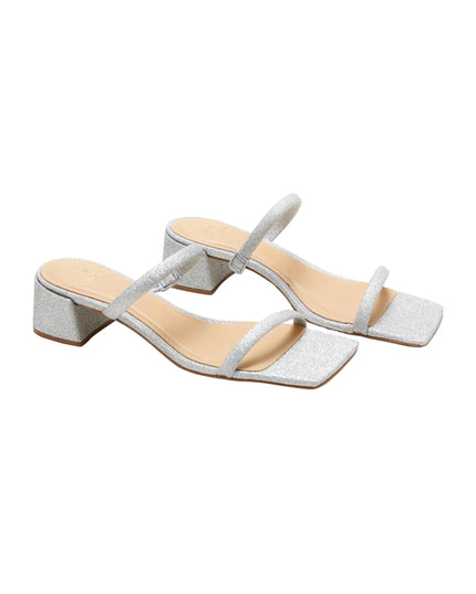 Maiate Textil-Mule Silber