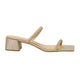 Maiate Textil-Mules Gold –