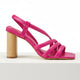 Cedro Kalbsleder-Sandalen Pink –