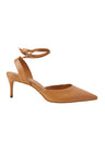 Mangará Atelier | Jaborandi Leder-Slingback-Pumps | Karamell