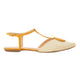 Acerola Textil-Sandalen – Natürlich Öko Flach