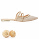 Mangará Amburana Women's Mules Beige - Sustainable-0
