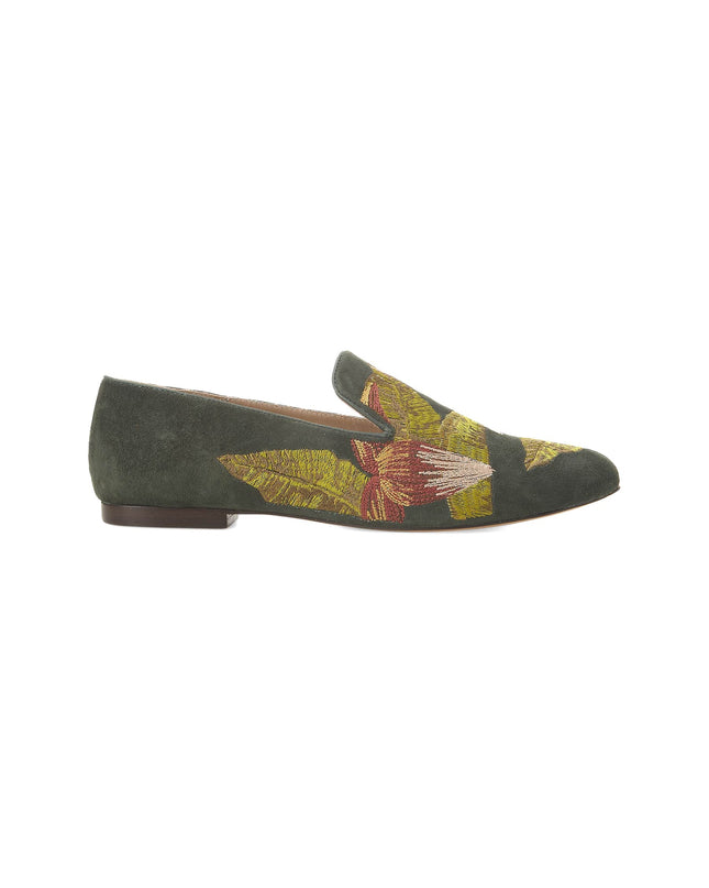 Mangará Wildleder Damen-Loafers – Elegante Flats
