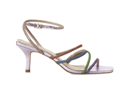 Arca Leder-Sandalen Lila