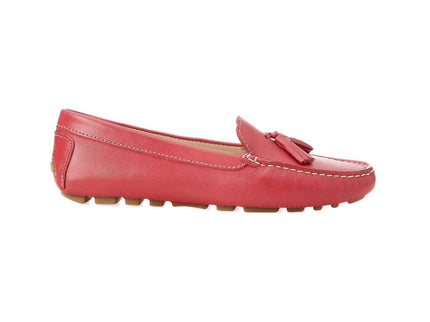 Caviúna Pink Calf Leather Tassel Loafers – Flat